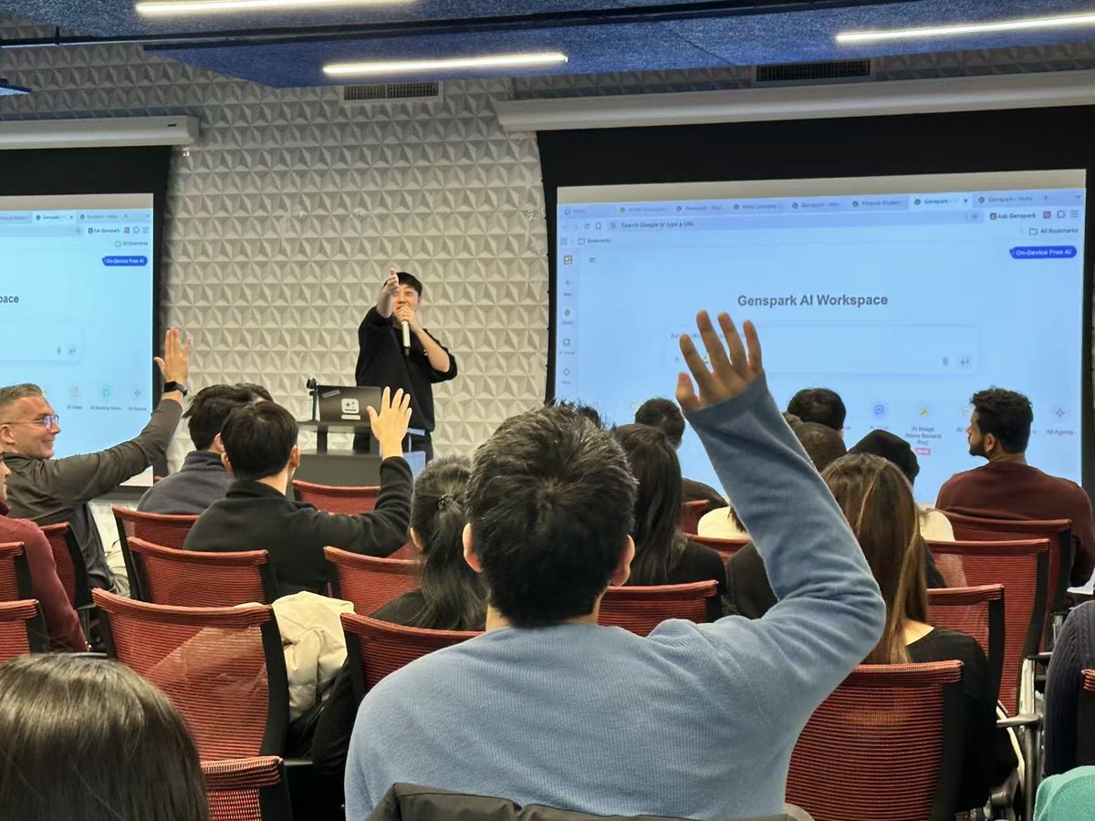 Genspark tweet media