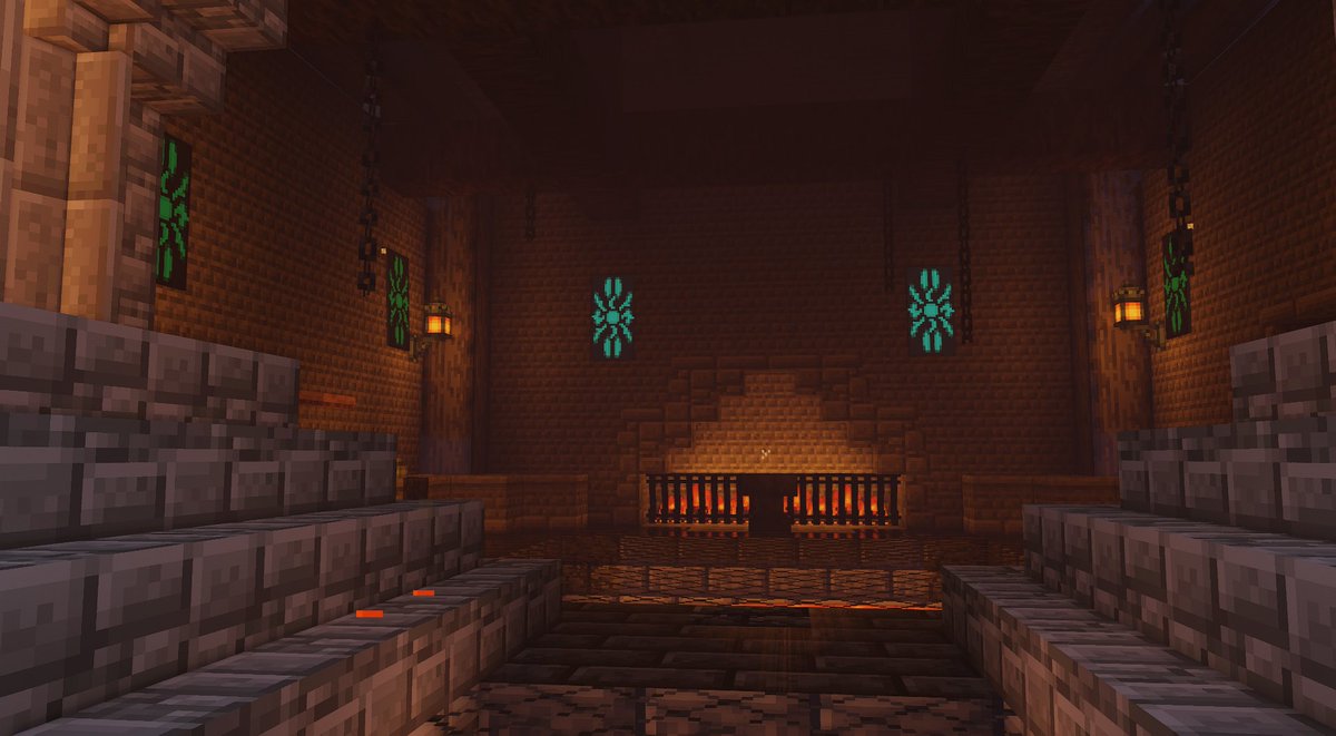 ProgenyMC's tweet image. Forges are scattered across Progeny, providing the steel equipment needed to survive the wilds. Without these smiths, high quality gear would be hard to come by.

Here are some of our standout forges. They are all built and managed by our players.
#minecraft #progeny