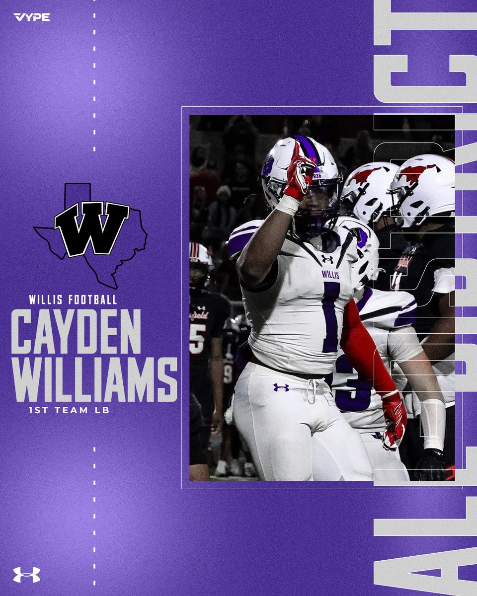 Shoutout to our boy <a href="/D1_CaydenW/">Cayden Williams</a> for his First Team All District LB selection!!!
<a href="/CoachTMiller18/">Trent Miller</a> #DUBLIFE