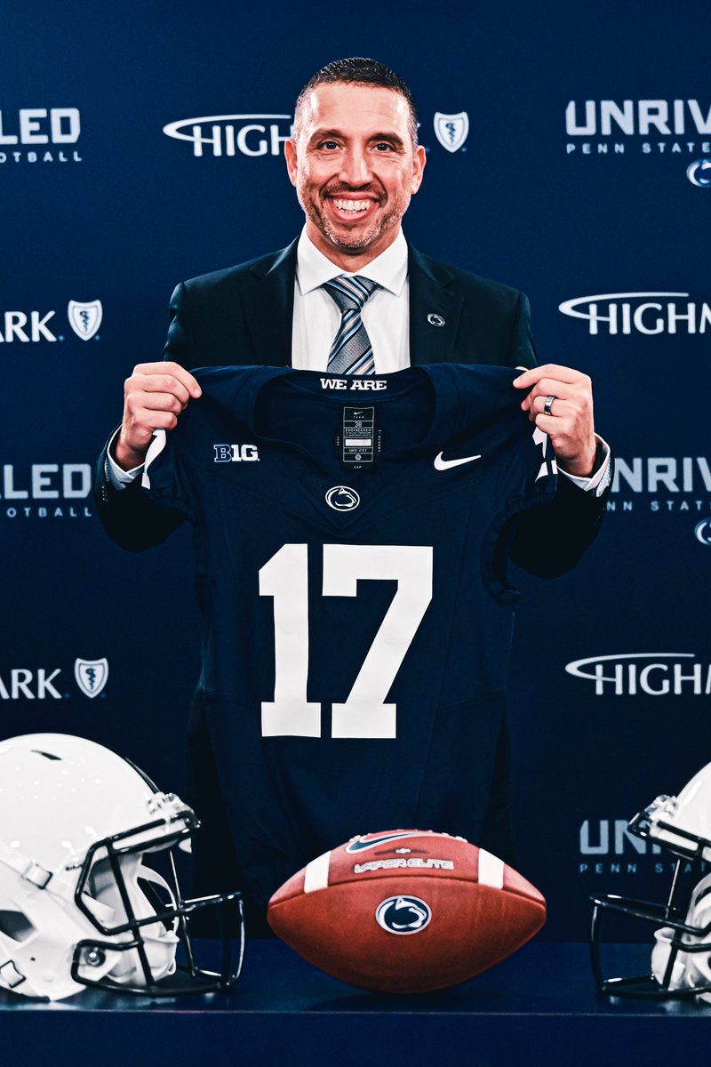 PennStateFball's tweet image. Penn State's 17th Head Football Coach

#WeAre | @CoachMC_PSU