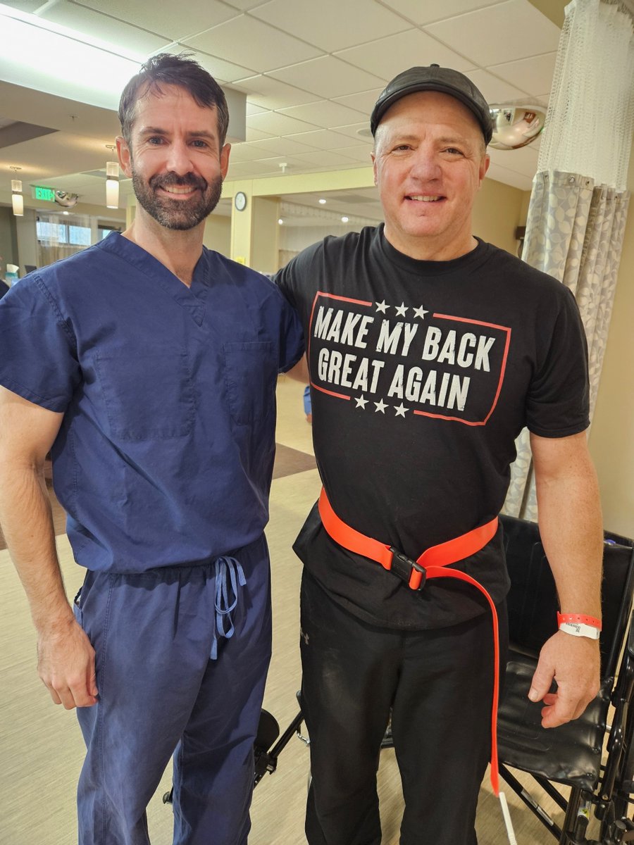 Did you know OAW has fellowship-trained specialists for every part of the body? A few weeks ago, we were making Achilles great again… and now Dr. Johnson is making backs great again.

Specialized care sets us apart. There is a Difference.

#spinecare #oaw #thereisadifference