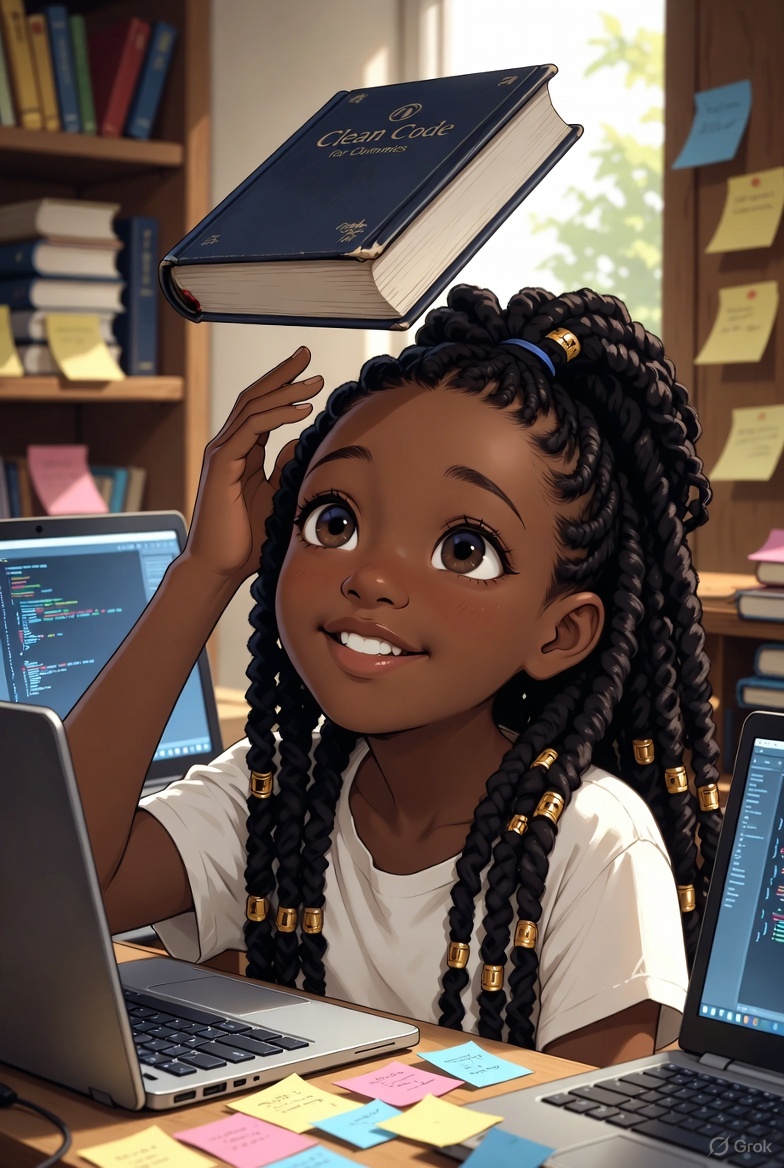 MfiniteConsult's tweet image. “When the universe really wants you to level up your code… it drops Clean Code on your head 😂📷Curious how many bugs this moment just fixed?
Drop your funniest “the book chose me” story below 📷 #WomenInTech #BlackCoders #CleanCode”@MfiniteConsult