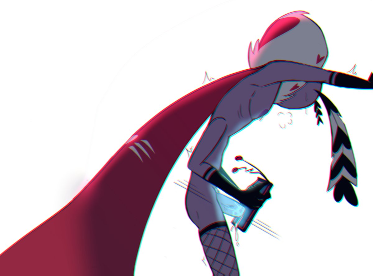 Val putting his husband mouth to a good use  Pt 2💚 

#HazbinHotel #StaticMoth #VoxVal