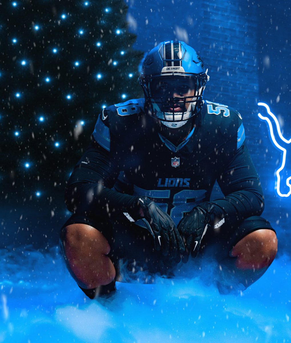 fashion_nfl's tweet image. Lions-Vikings Christmas uniform matchup is set.