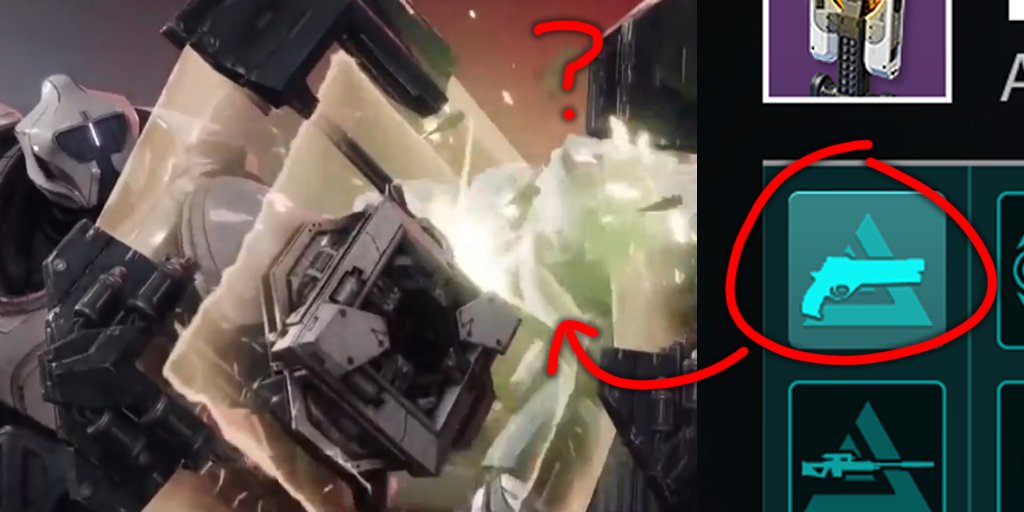 falloutplays's tweet image. In a cutscene of the Renegades campaign, when the Cabal go to shield Dredgen Bael from our Guardian (firing Drifter's Thorn), they block the incoming shots, despite the fact that I clearly have Anti Barrier Hand-Cannon on my artifact.  FIX YOUR GAME @A_dmg04