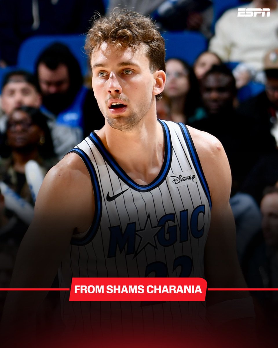 Orlando Magic star Franz Wagner has sustained a high left ankle sprain, sources tell ESPN. Typically an injury like this has a timeframe of 2 to 4 weeks. Overall, tremendous results after MRI today showed no structural damage on his left leg.