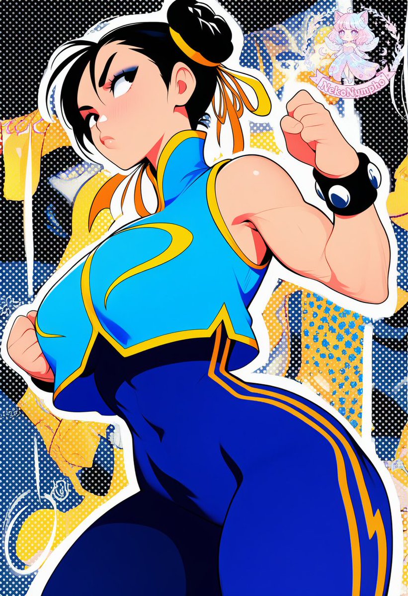 PixelNeko23's tweet photo. Ready to kick your timeline’s ass 💪🔥Chun-Li never misses.
#ChunLi #StreetFighter #FightingGames #AnimeArt #AIArt https://t.co/bDDr5XP79I