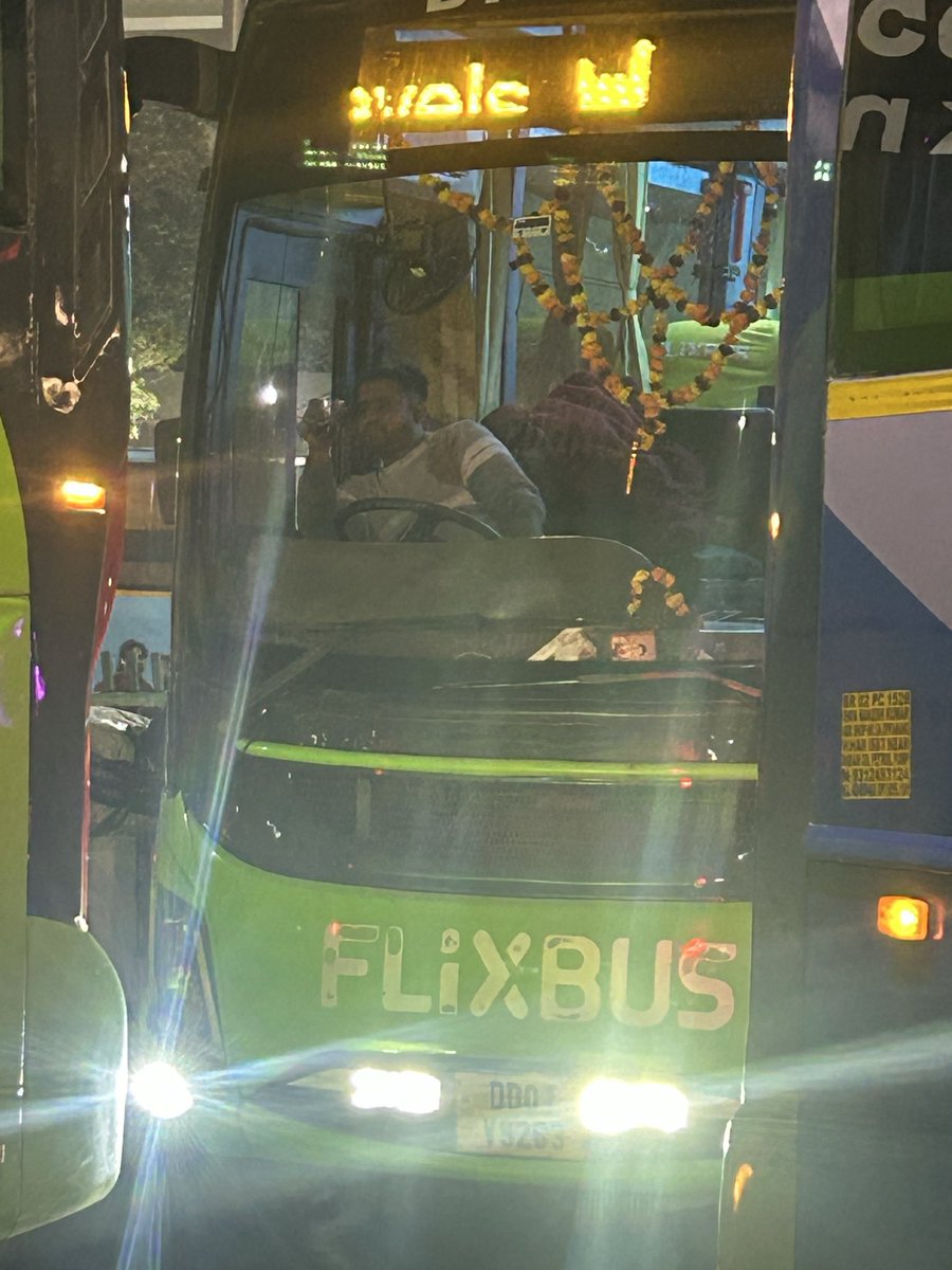 akshitgaur_'s tweet photo. Was about to board FlixBus DD0JV5263 but noticed the driver drinking  very proudly while driving inside ISBT Kashmere Gate around 9:40 PM (Delhi → Chandigarh). I’m attaching a photo.
@FlixBus @KhuranaSurya @dtptraffic @NHAI_Official please take immediate action. https://t.co/ybLoh8kA3v
