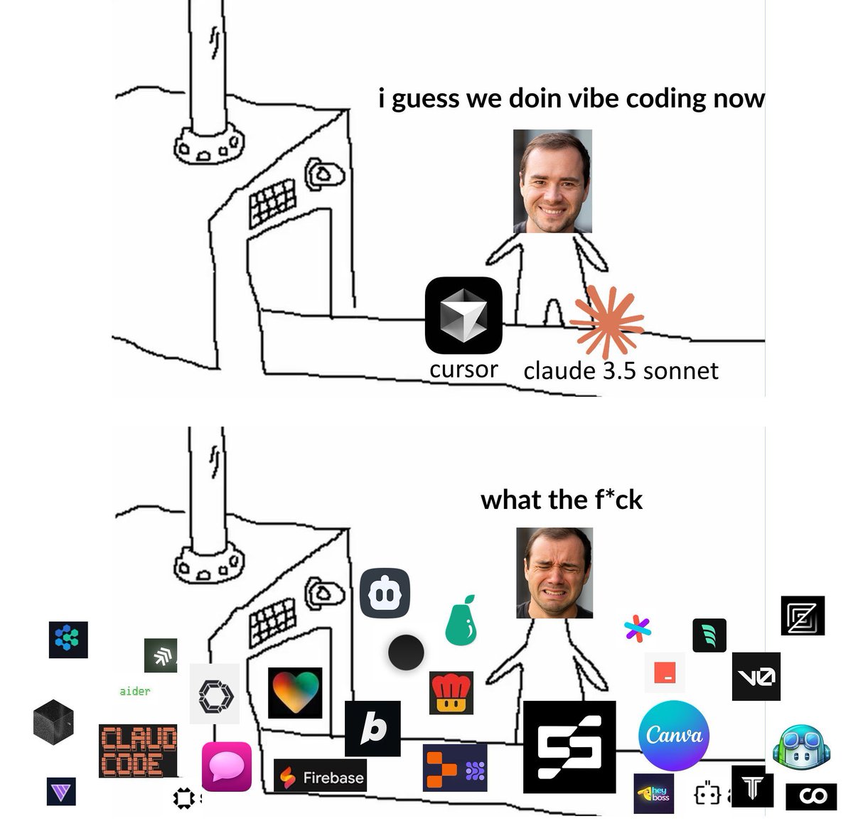 deep_codess's tweet photo. @Star_Knight12 Yess. I'm professional vibe coder https://t.co/oCxERDu8I7