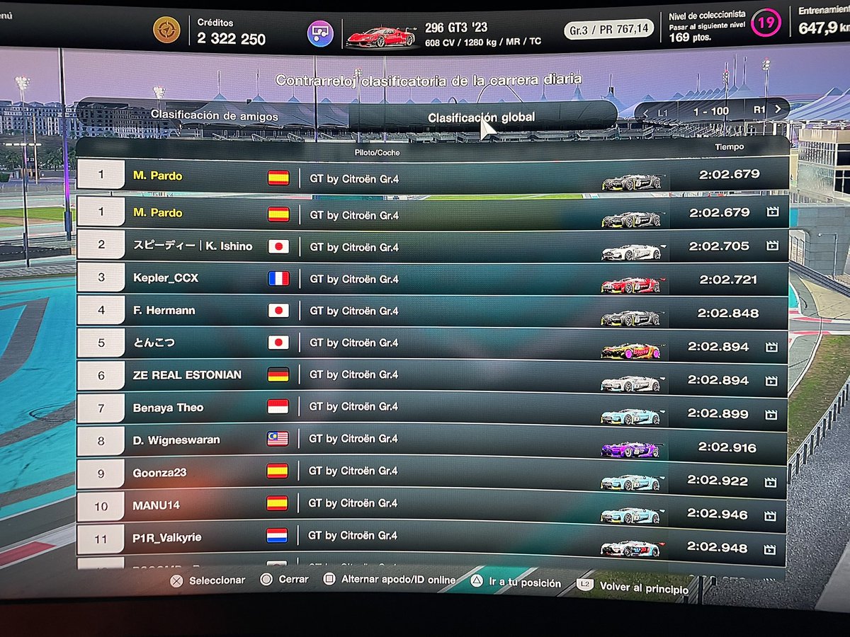 Provisional WR 🌏 Dialy B