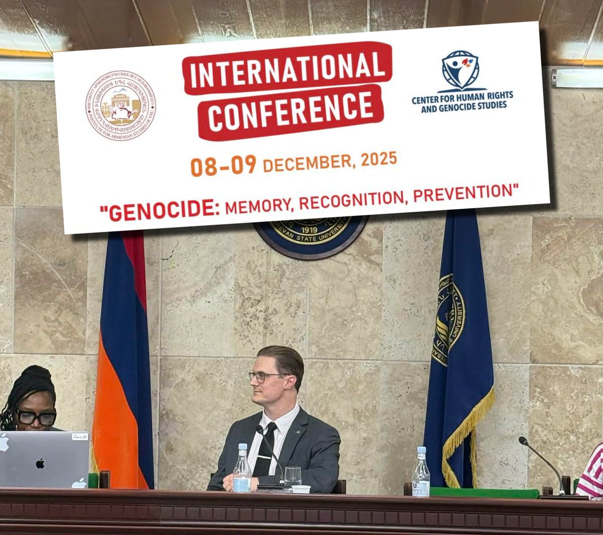 I am currently in Yerevan, Armenia, invited to the international Genocide-conference. Earlier today I gave my speech on the life of Swedish missionary Alma Johansson. The full speech can be read below, due to time restriction I only got to give a shortened version on the