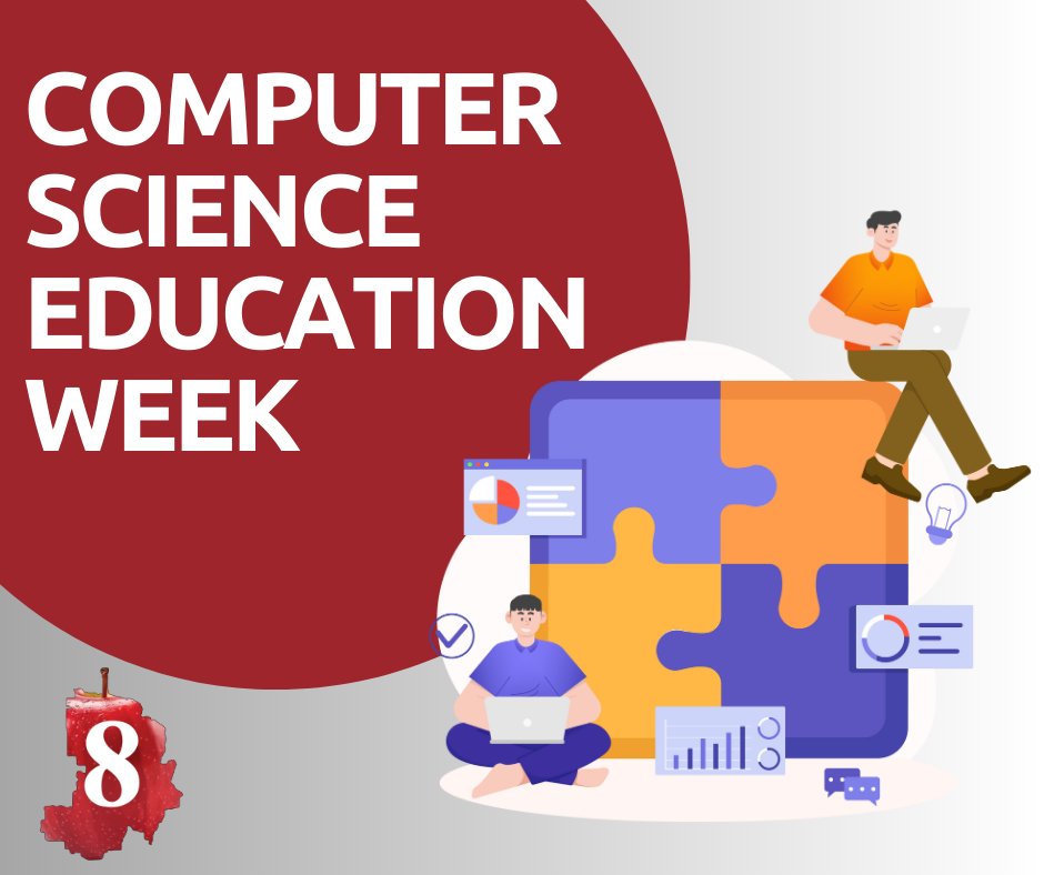 🖥️Celebrate Computer Science Education Week (Dec. 8–14)! CS helps students develop creativity, logic, and resilience. Skills that open doors to tomorrow’s opportunities. #CSEdWeek