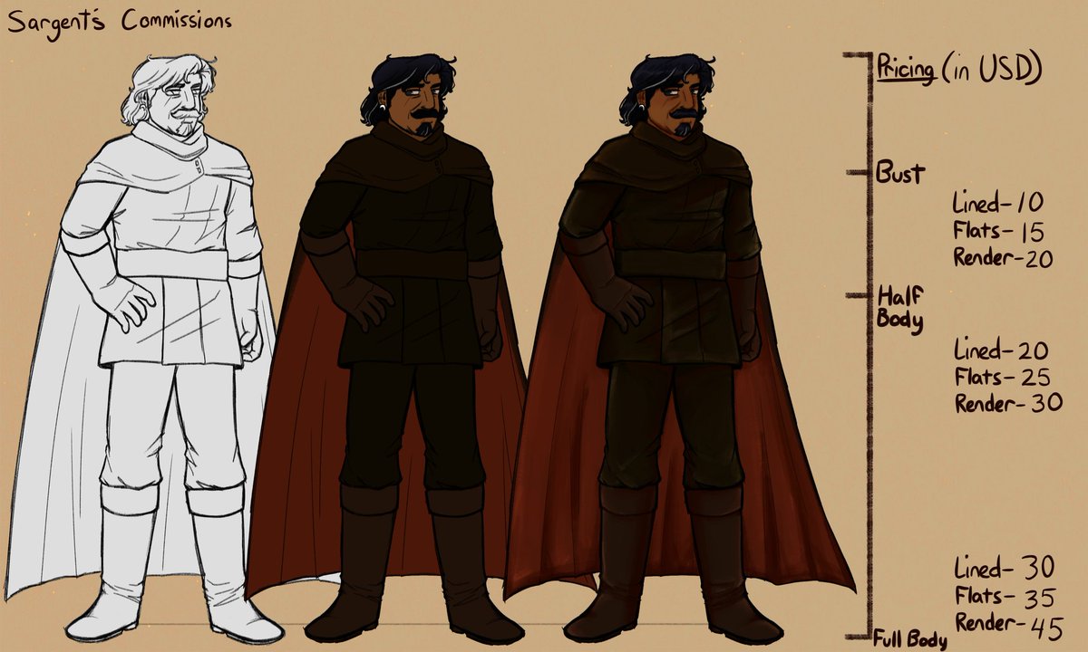 sargentstyro's tweet image. Had the honor of drawing @1nterspace 's Lord Evrard for my sheet
Also pinning this !! Starting with 3 slots :3c
#malevolentpodcast