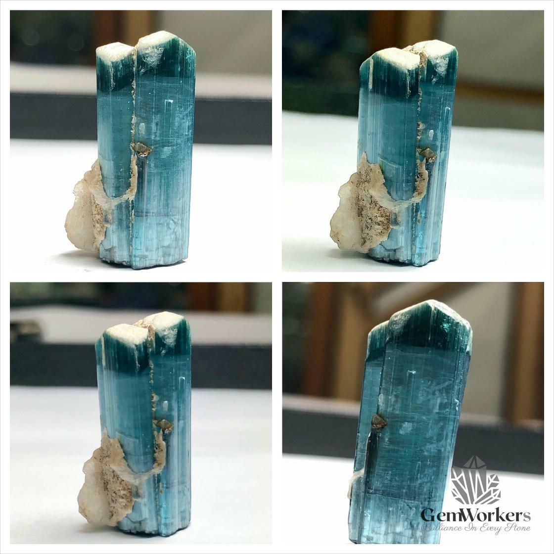gemworkers's tweet image. Unlock the beauty of nature with our stunning 37 ct Blue Cat Eye Tourmaline Crystal. A perfect terminated specimen for your collection. Don’t miss out! #CrystalHealing #GemstoneCollection

Shop Now gemworkers.com/products/blue-…