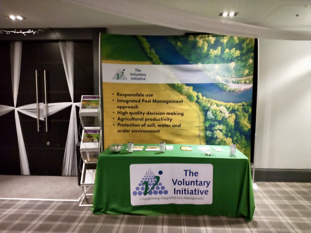 TheVI_Tweets's tweet image. All sorted for the @AHDB_Cereals Agronomists Annual Conference tomorrow with 150+ Agronomists/folk registered, should be some good networking and interaction. Talking #BestPractice and #IPM #IntegratedPestManagement