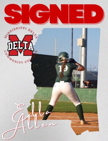 Mississippi Delta CC Softball tweet media