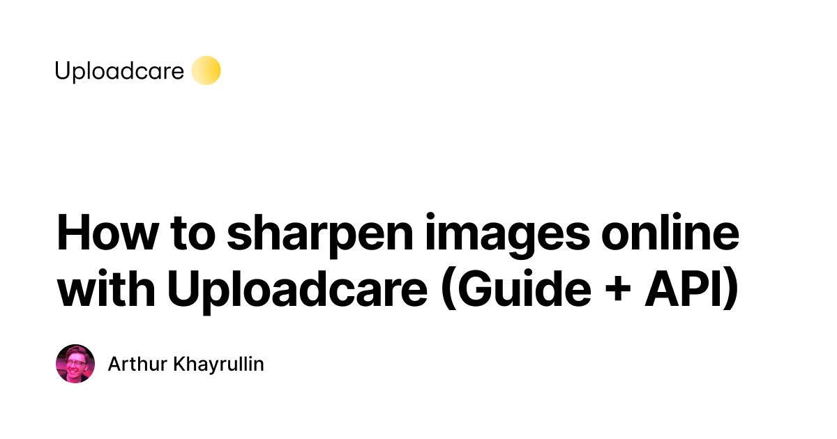 Uploadcare tweet media