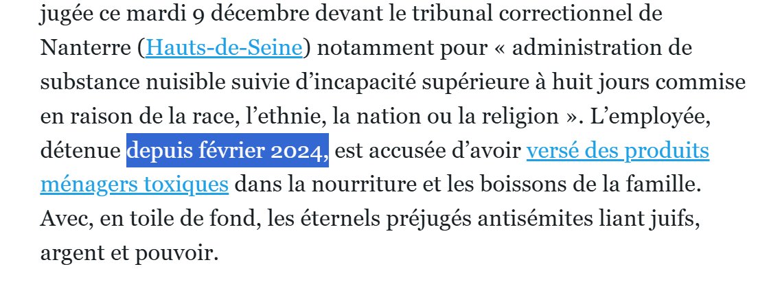 Il aura fallu près de 700 jours d’incarcération de la suspecte avant que cette affaire apparaisse dans les médias...

x.com/F_Desouche/sta…