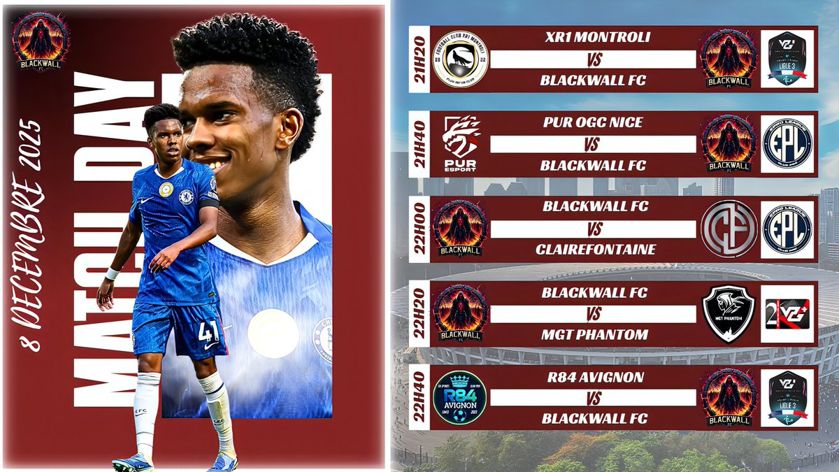 BlackWall FC tweet media