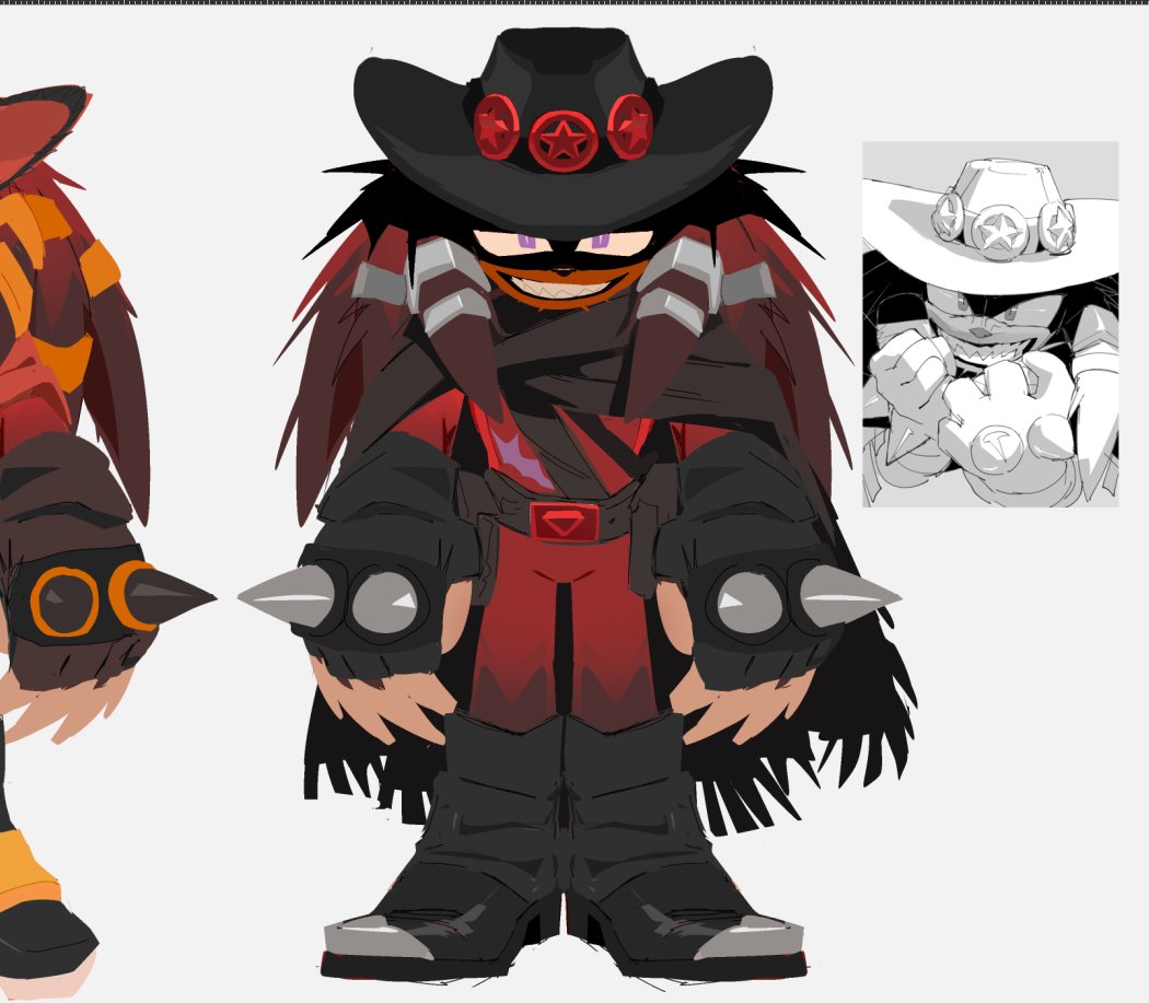 IndigoBeatss's tweet image. hes a victim of clothes not being the same shade of black