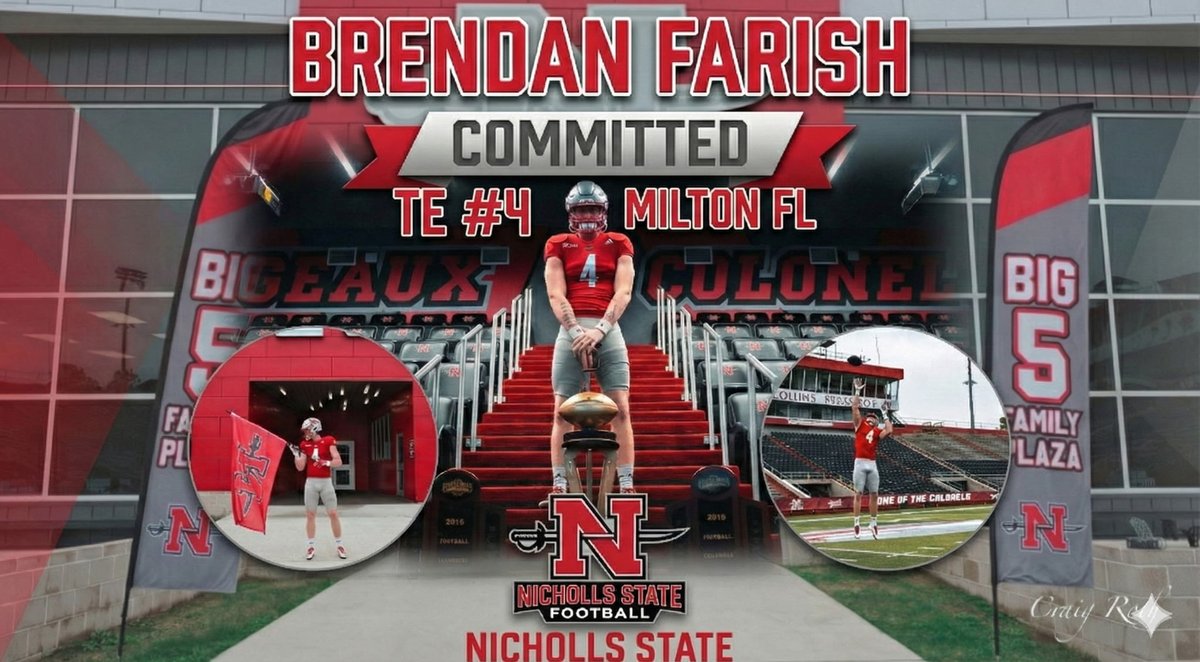 Fully committed ⚔️ <a href="/LoganGuerrera/">Logan Guerrera</a> <a href="/TommyRybacki/">Tommy Rybacki</a> <a href="/Nicholls_FB/">Nicholls Football 🏈</a> <a href="/Ryan_Vandervort/">Ryan Vandervort</a> <a href="/CoachFarish/">CoachFarish</a> <a href="/MiltonFL_FB/">Milton Panthers Football</a>