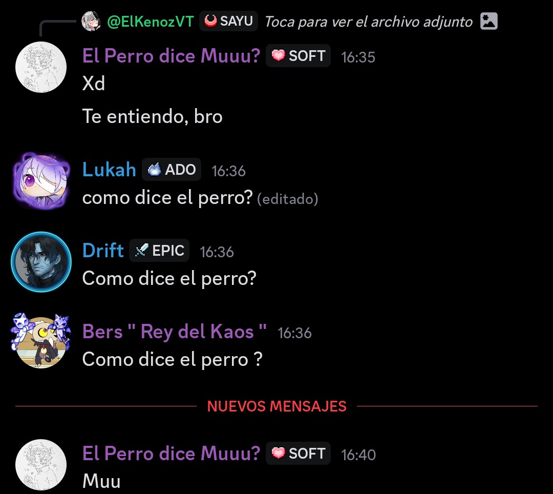 Gracias <a href="/BloodRoseVT/">BloodRoseVT🥞🎀 || YIZORA</a> por educar a mi gran amigo <a href="/perrorwuauuuu/">Perrowuau</a> 🤝