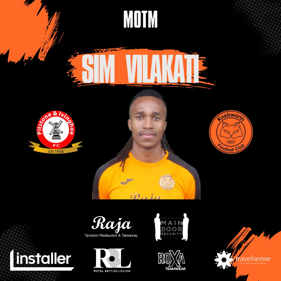 Another MOTM swooped by our number 9 <a href="/simvilakati/">sim</a>! 

What an addition he is proving to be.

#UpTheKneb 

🧡🖤
