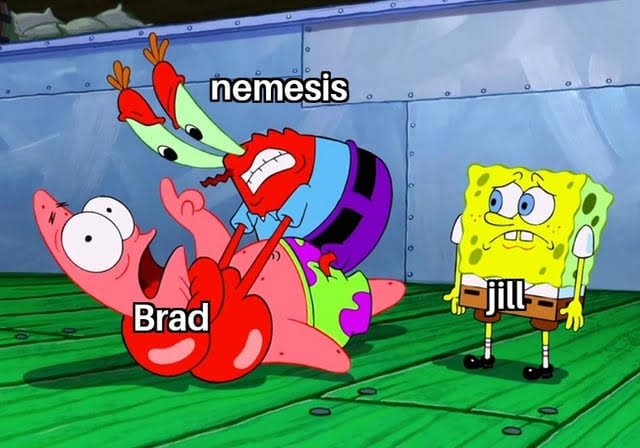 Poor Brad. #REBHFun #ResidentEvil