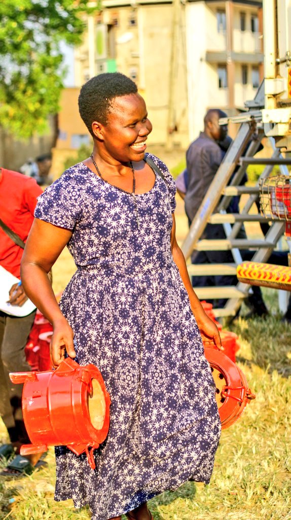 PSF_Uganda's tweet photo. The market awareness campaign, under Demand Side Results-Based Financing (DSRBF) Project, is underway in Kitgum. The activity aims at expanding access to clean cooking solutions, &amp; home solar technologies through subsided prices, with funding from @giz_uganda https://t.co/zyDx9VM200