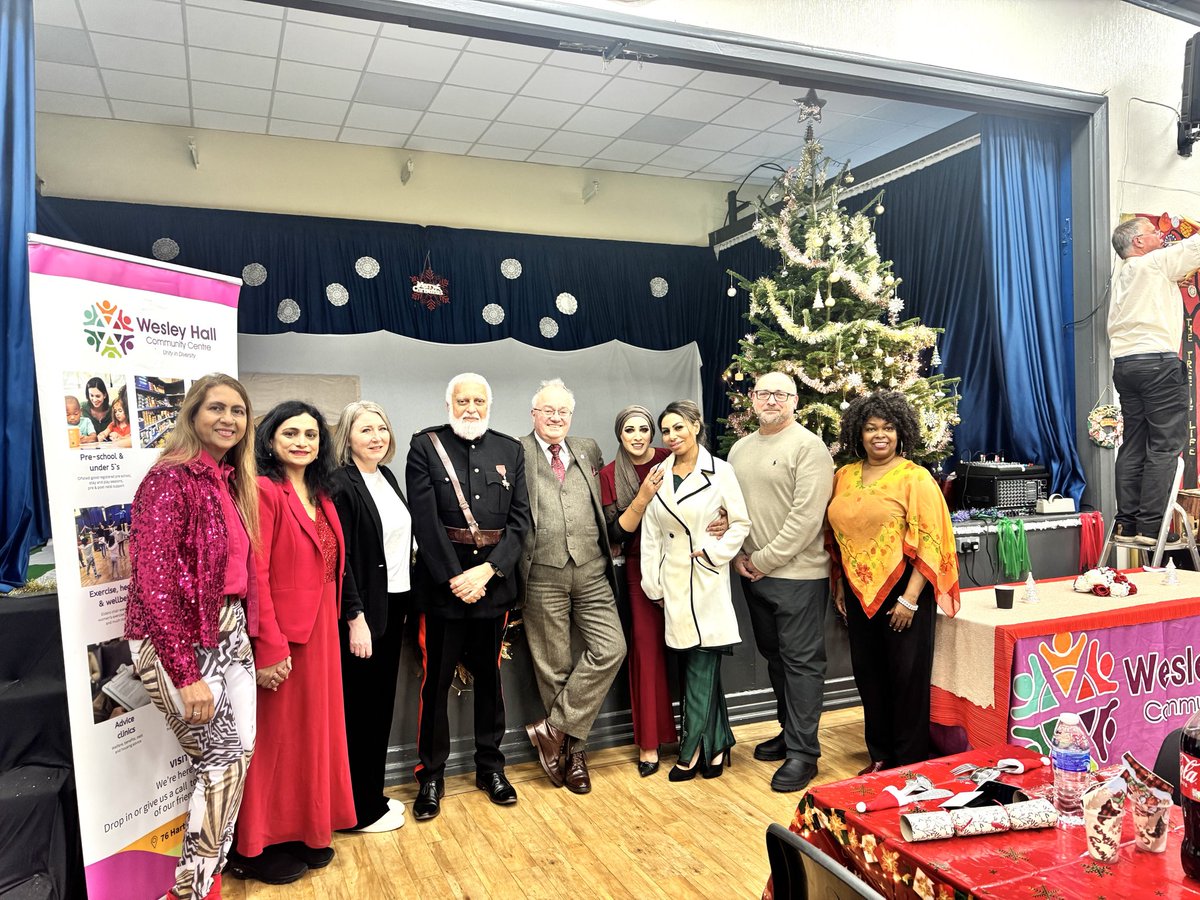 SulemanNagdi's tweet image. Delighted to have attended the festive celebration at Wesley Hall Community Centre today representing the Lord-Lieutenant of Leicestershire, Mr Mike Kapur OBE CStJ, in my capacity as a Deputy Lieutenant.