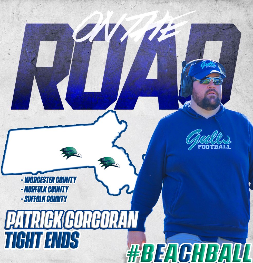 CoachCorc70's tweet image. On the Road in #TheBackYard looking for Future Gulls ready to COMPETE ‼️Who has what it takes⁉️#BeachBall🐦🏖️🏈 #ROAD2THENE6T☀️🌊
