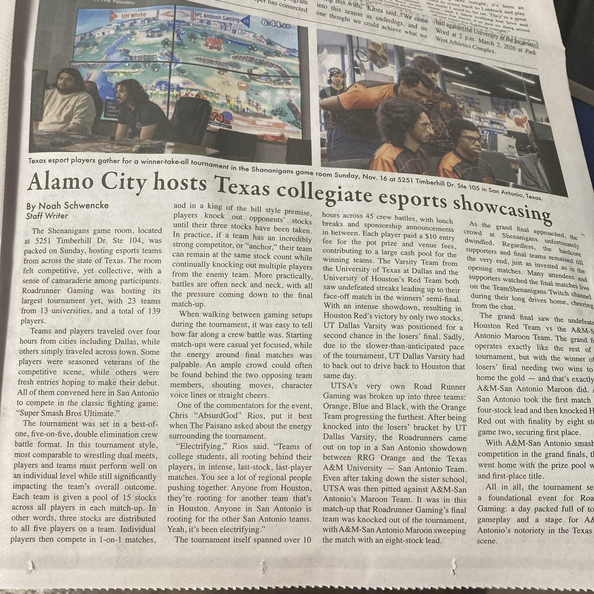 RRGUTSA's tweet image. Thank you to everyone who came to San Antonio for Runner-Up! Whether you were a player, coach, or spectator; your support for this event was absolutely fantastic. We are so glad to have run this event and see the collegiate competition going so strong. Good luck on your finals!