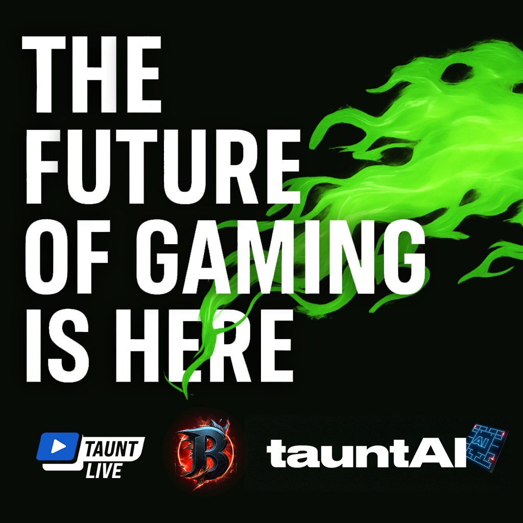 TauntCoin's tweet photo. If you’re early, you already know 👀
The future of gaming is here! TauntAI is just getting started.
#TauntAI #TNT #PlaytoEarn #Battleworld #TauntLive #Tauntcoin https://t.co/jGD25fU0Yq