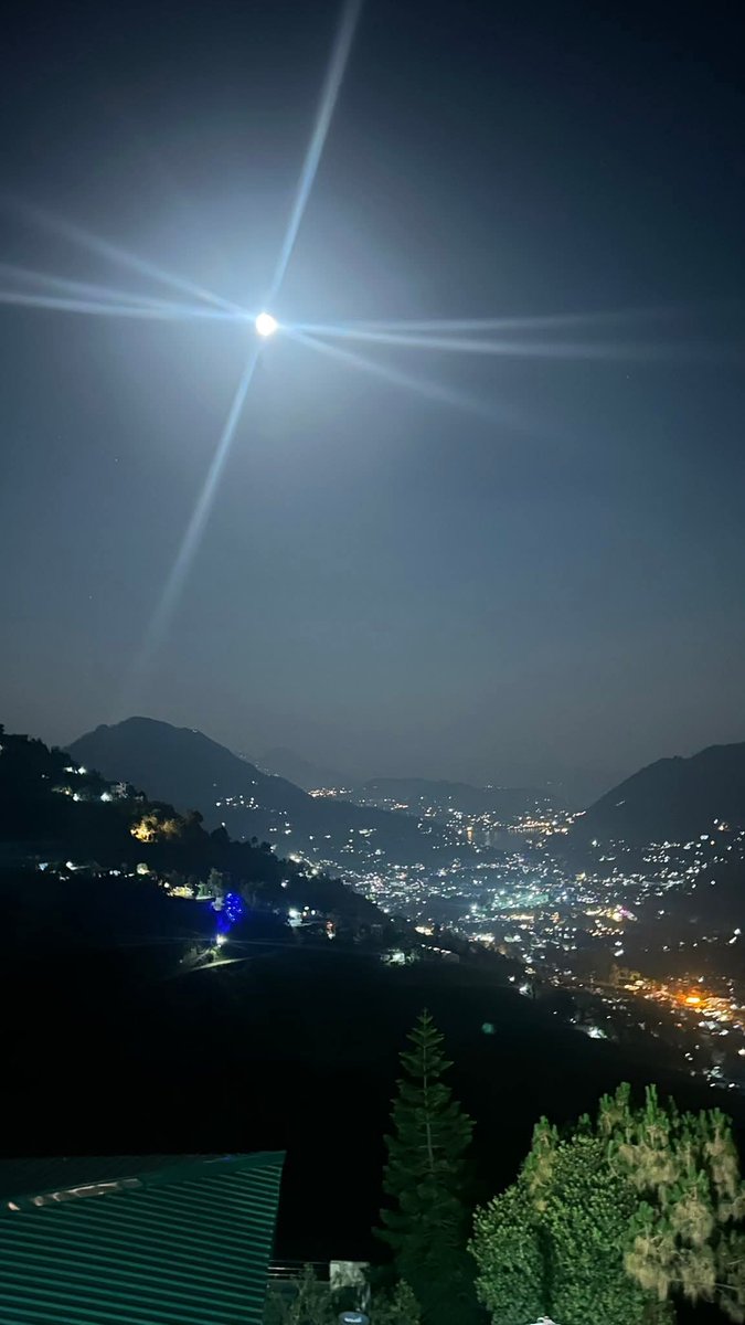 monal_2111's tweet photo. The city shimmering under the moonlight just as it looks from Goluju Temple, calm, endless and magical...
#Phoneclick https://t.co/9p5Qxu8zGZ