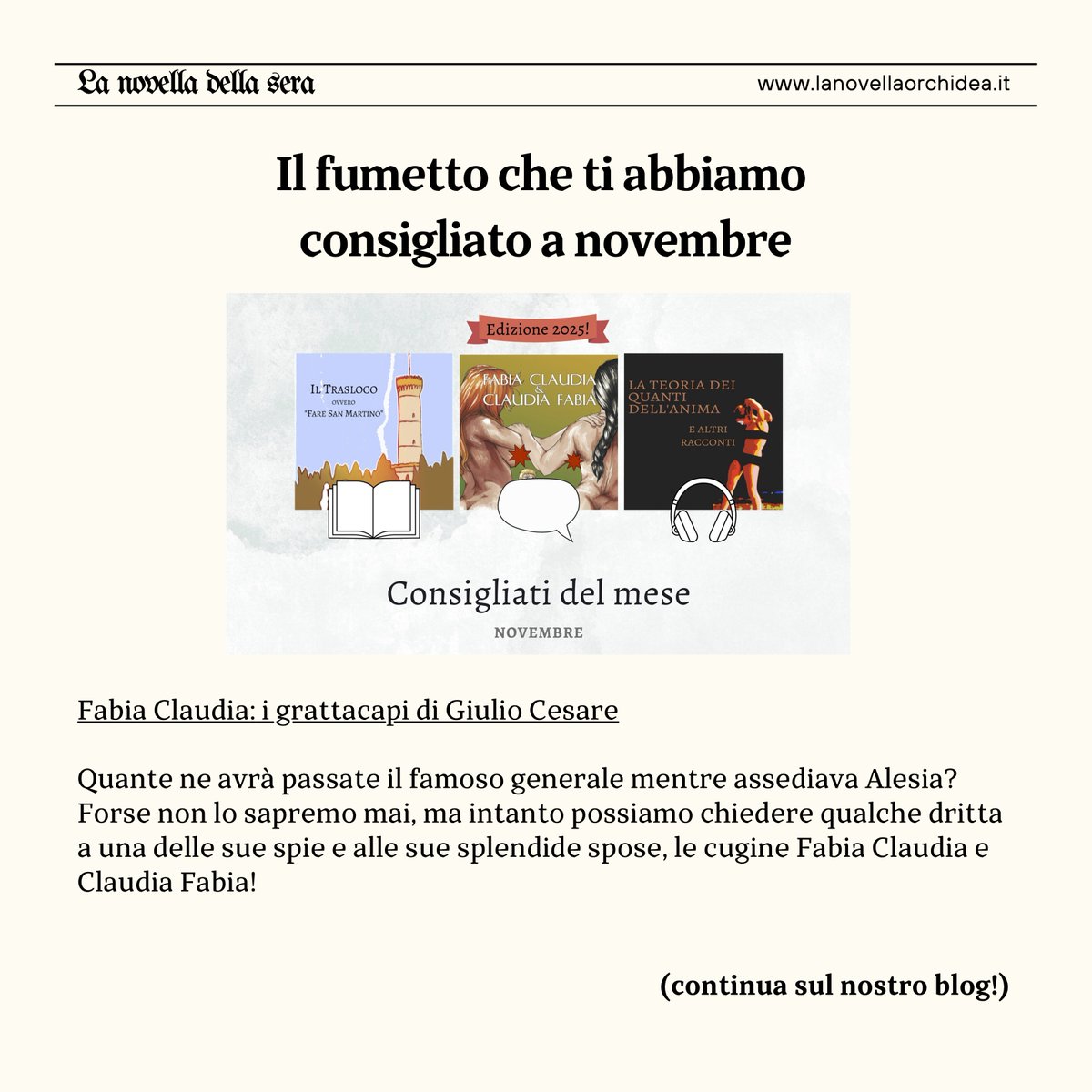 È uscito l'ultimo numero della nostra rivista digitale, buona lettura!

<a href="/CasaScrittori/">Casa degli Scrittori</a> <a href="/TwittaLibro/">Twitta Libro</a>