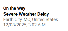 dmr1243's tweet photo. @UPS There are no active severe weather alerts, warnings, watches, or advisories for Earth City at this time. The area is experiencing typical early December chill with no hazardous conditions reported.
Why are you lying? https://t.co/L3LV7iK1iP