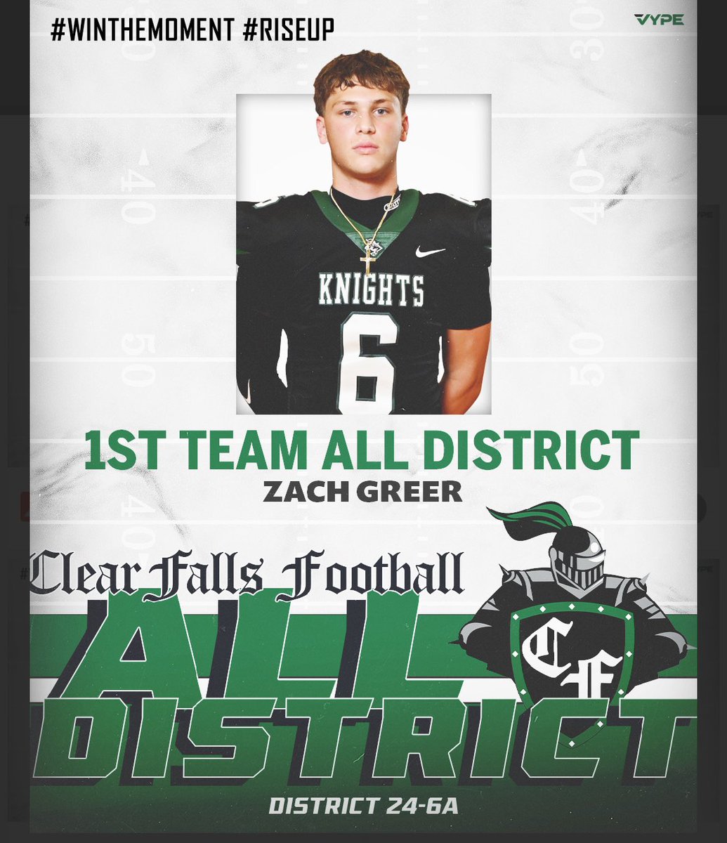 Clear Falls Football tweet media