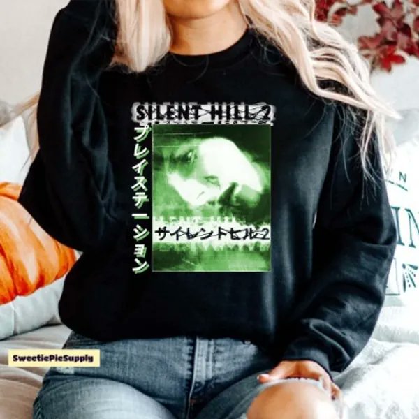 I just received Silent Hill 2 Sweatshirt Silent Hill 2 Shirt Halloween | Etsy from acescorcher via Throne. Thank you! throne.com/jayda__b #Wishlist #throne