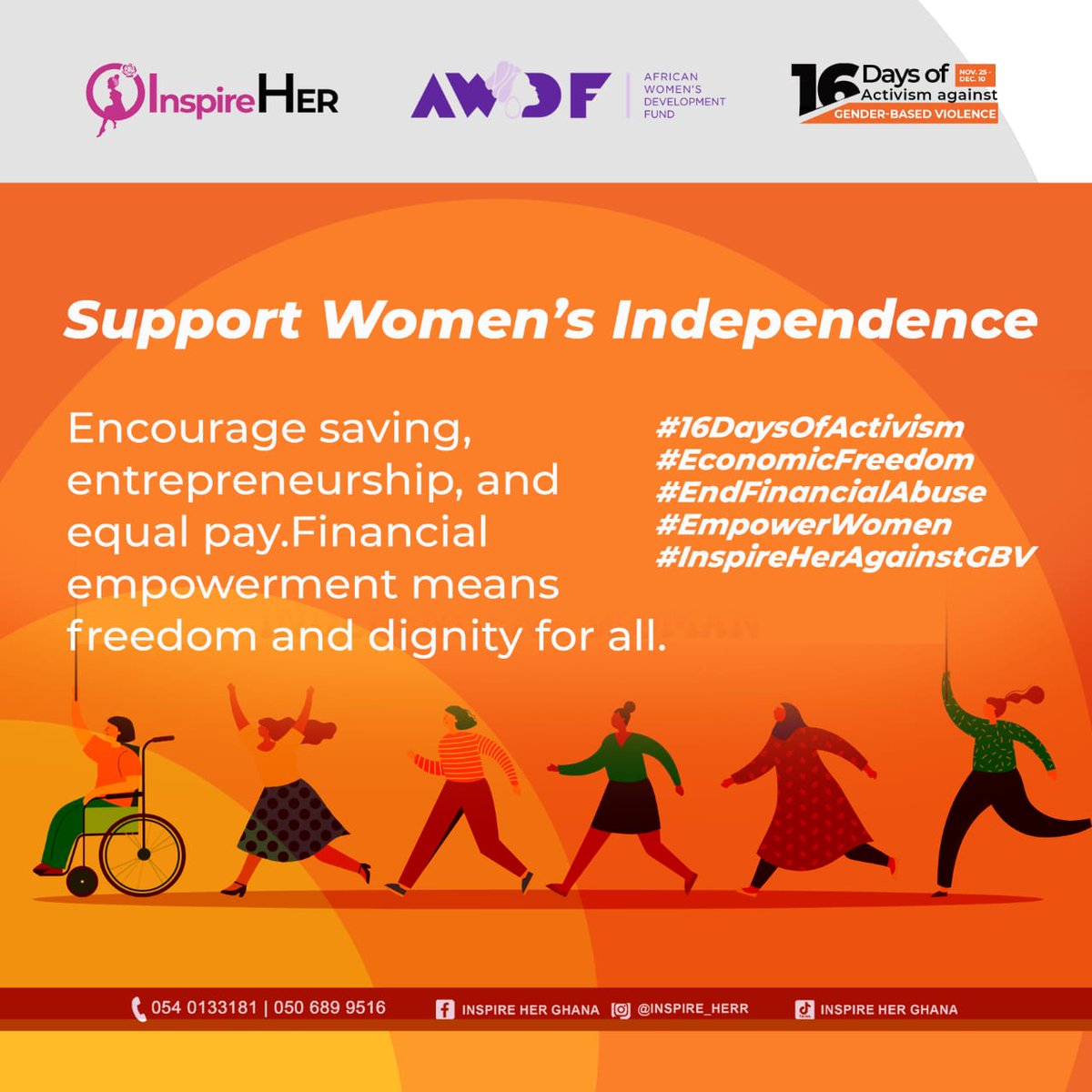 Inspire_herr's tweet photo. Economic abuse is real. 💰🚫
Money should never be a weapon.
Every woman deserves independence — support it, protect it, stand for it. 🧡
#16DaysOfActivism #EndGBV #SupportWomen https://t.co/h6zgSjWkiI