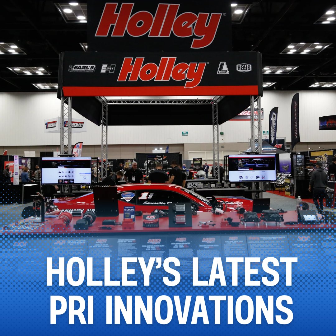 🚨 Holley Performance Brands is returning to the PRI Show with cutting-edge safety and racing innovations from brands like Simpson, Stilo, HANS, and RaceQuip. Expect new helmets, harness systems, seats, heritage displays, and more as the company gears up for 2026. 🏁🔧