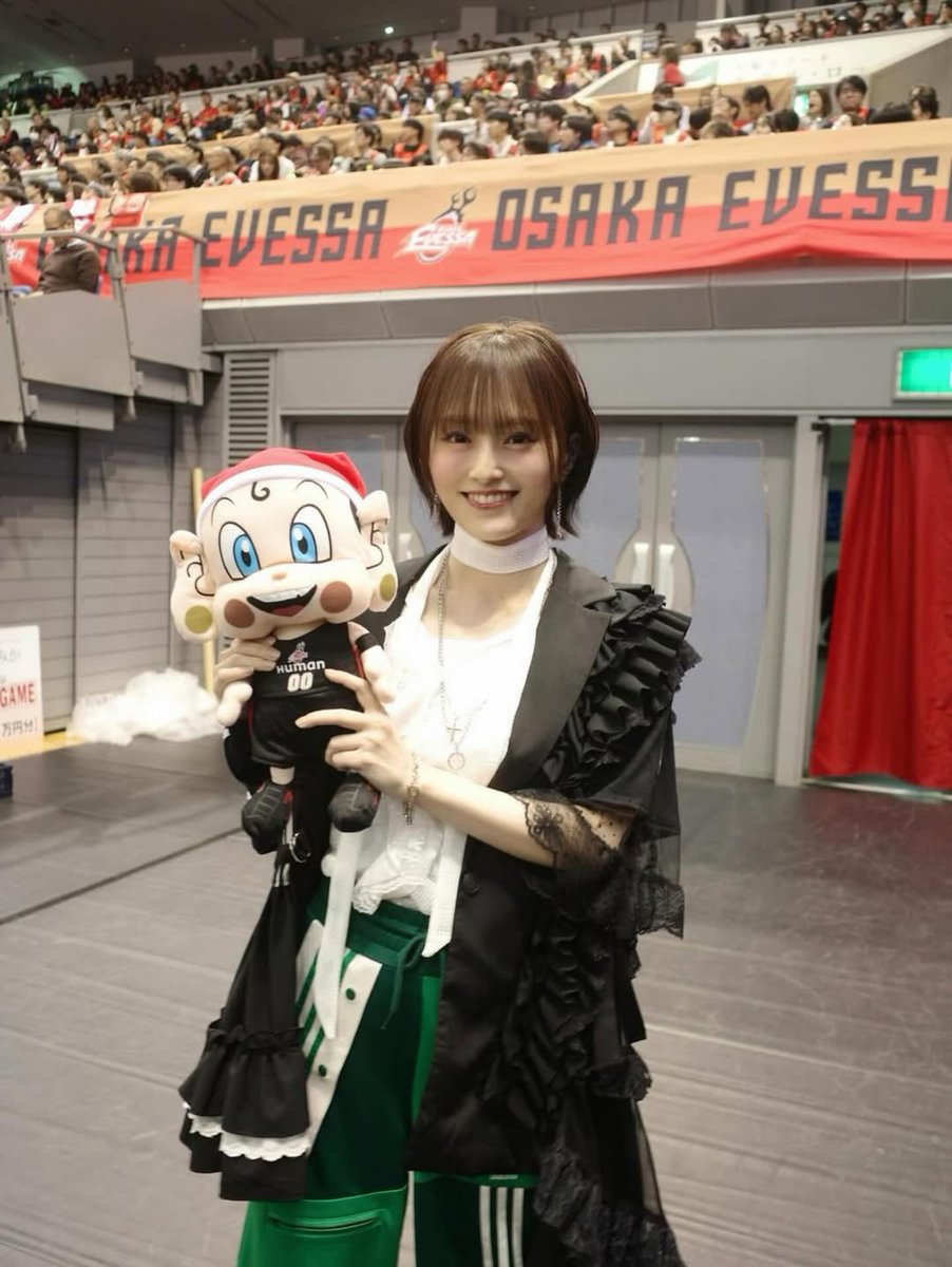 柏木作夢さん Instagram 📍山本彩：B.LEAGUE大阪エヴェッサ ハーフ