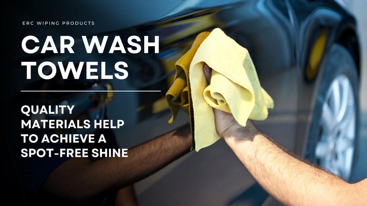ercwipe's tweet photo. 🚗✨ Want a spot-free shine after every wash? Quality towels help protect the vehicle while bringing out that flawless finish your customers love. 👉 Check out our latest blog to learn how to choose the best towels and keep every vehicle looking its best! https://t.co/hbFRoXxVxT https://t.co/f7iS8uUxCS