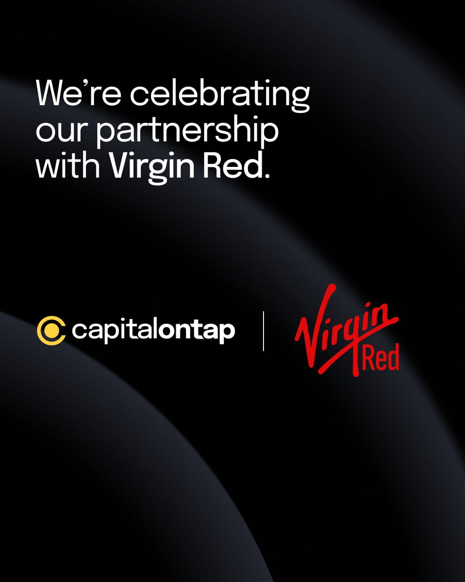 We are incredibly excited to announce that we have officially partnered with @virginred! 🚀
“Our mission has always been to champion small businesses by making their lives easier and their money go further.” 
👉ow.ly/AAx150XFIjP  
(Capital on Tap UK)