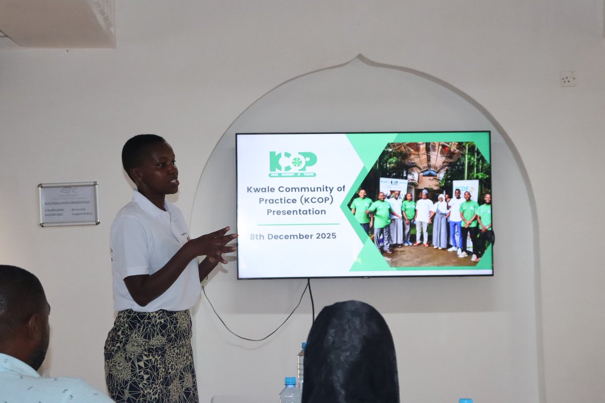 Kwale County community of practice tweet media