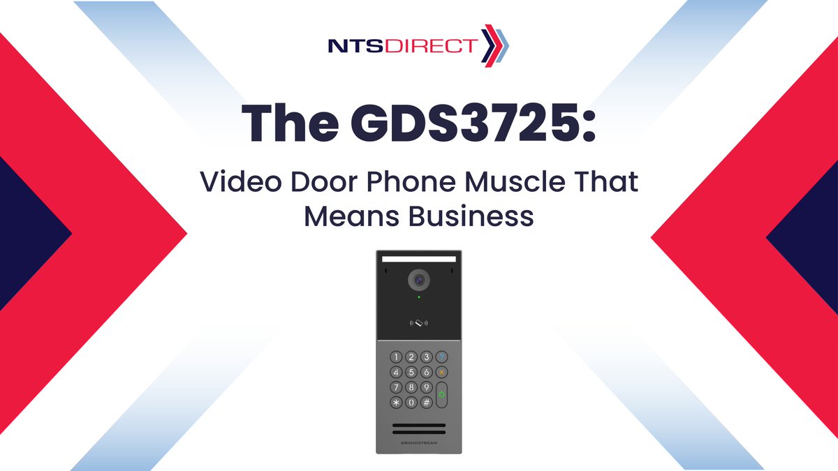 🚨 Product Spotlight: <a href="/GrandstreamNet/">Grandstream Networks</a> GDS3725

Kicking off our GDS3720 Series spotlight! Built for commercial, multifamily, and industrial installs, the GDS3725 delivers reliable access control your clients can count on.

👉 Full spotlight: shop.ntsdirect.com/category/673/T…