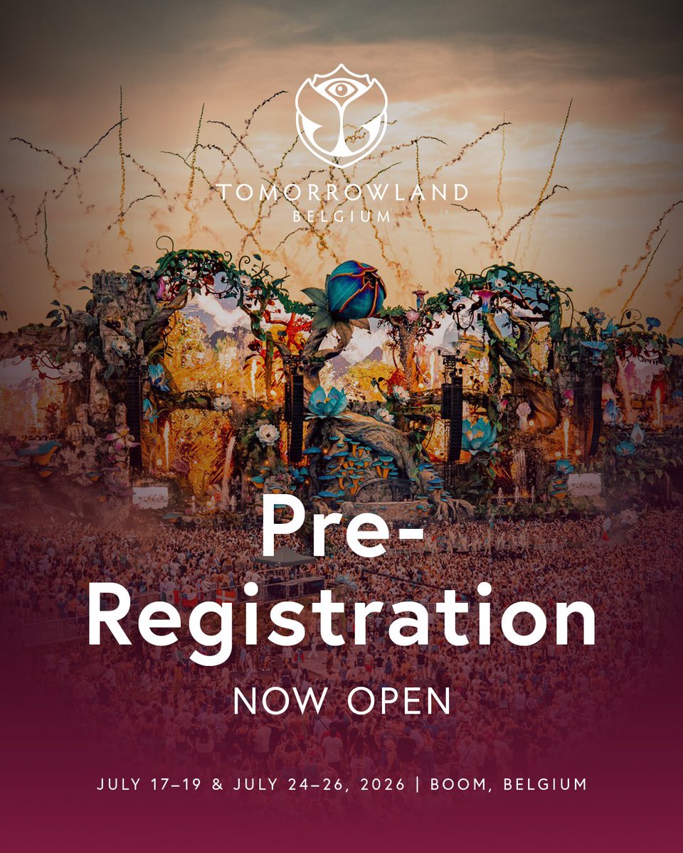 Tomorrowland tweet media