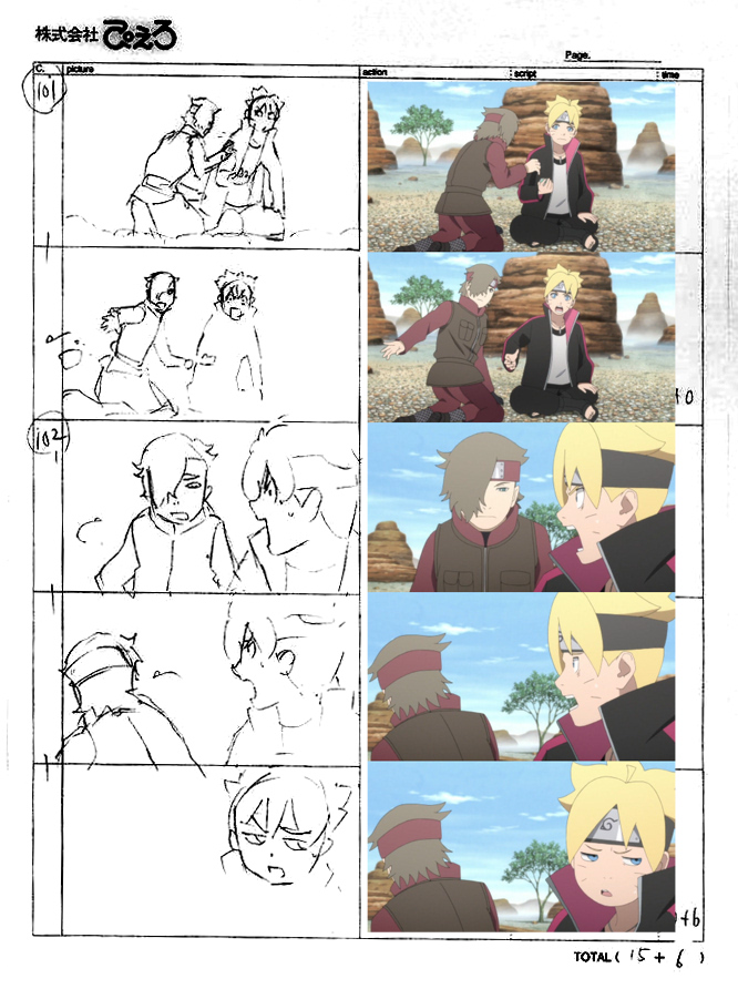RawBoruto's tweet photo. Some storyboard, ep. 85 #BORUTO https://t.co/trwC7I7Dxj