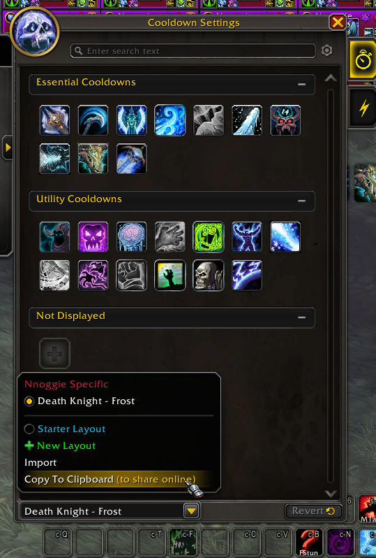 Cooldown Manager import &amp; export is live on the Midnight Beta 👀

wago.io/blizzard-coold…