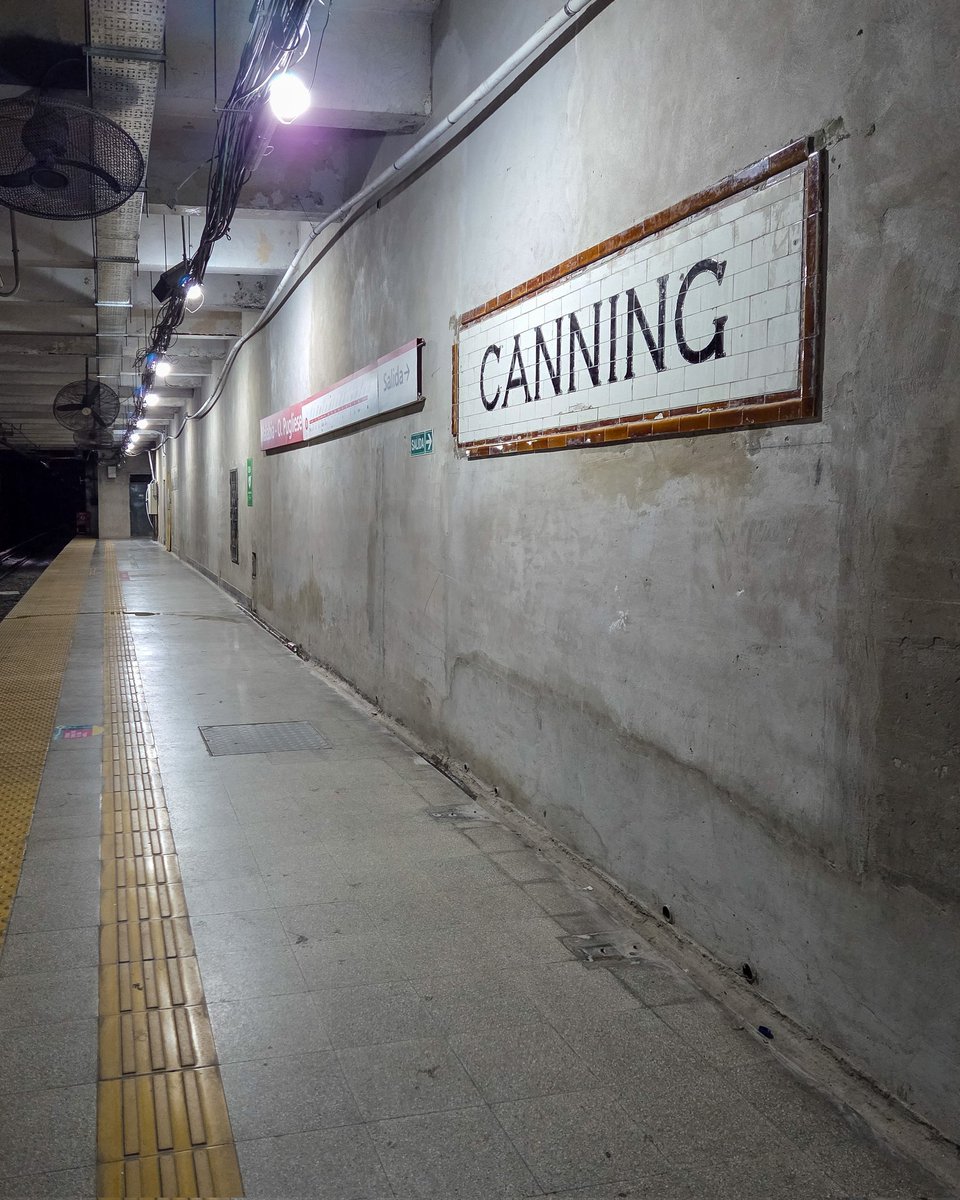 BALandscapes's tweet image. Atención usuarios de la Línea B de Subte. 
A partir de mañana cierra temporalmente la estación Malabia (barrio de Villa Crespo) por obras. 
Unas fotos de antes del cierre: