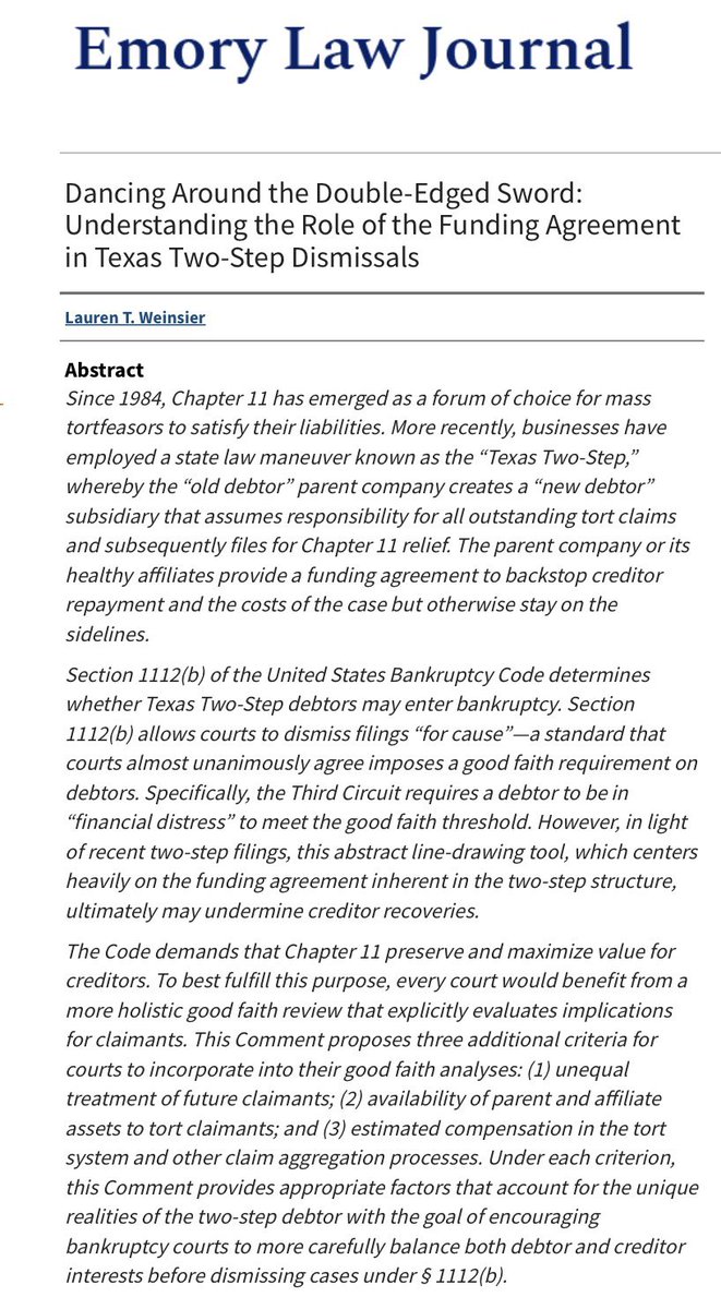 Emory Law Journal tweet media